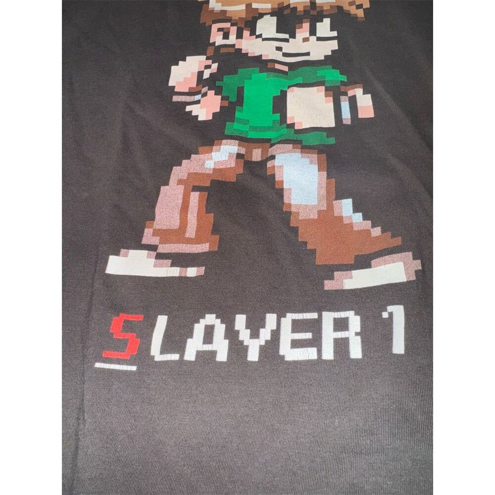 Scott Pilgrim Slayer 1 Vintage Graphic T-Shirt Gray Unisex 2XL - Picture 3 of 4